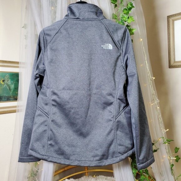 The North Face Women's Ridgeline Soft Shell Jacket Windwall Grey NWT Sz M  $130 - Picture 4 of 8